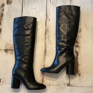 Nine West block heeled boots